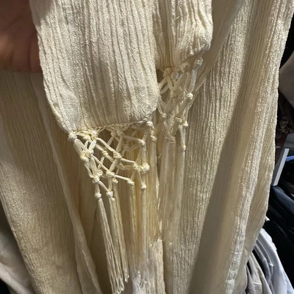 Savannah Morrow VERITA DRESS — IVORY - Picture 7 of 7